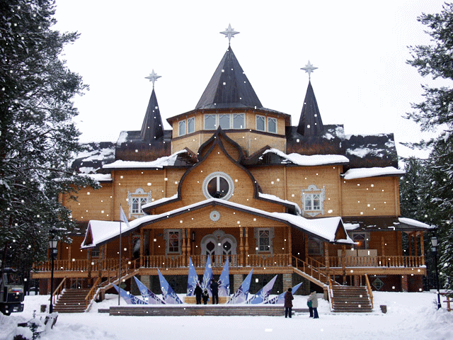 Великий Устюг - дом Деда Мороза на фото